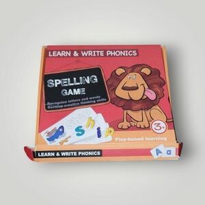 PHONICS Spelling Game LEARN & WRITE Ages 3+ Fun to Learn